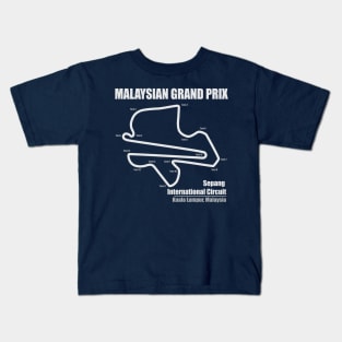 Malaysian Grand Prix DS Kids T-Shirt